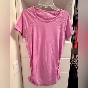 Athleta Pink Short Sleeve Tee
